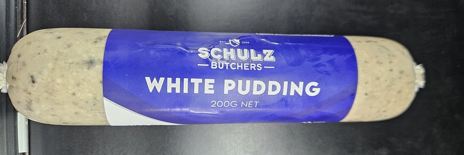 White Pudding Scotty’s Mad About Meats